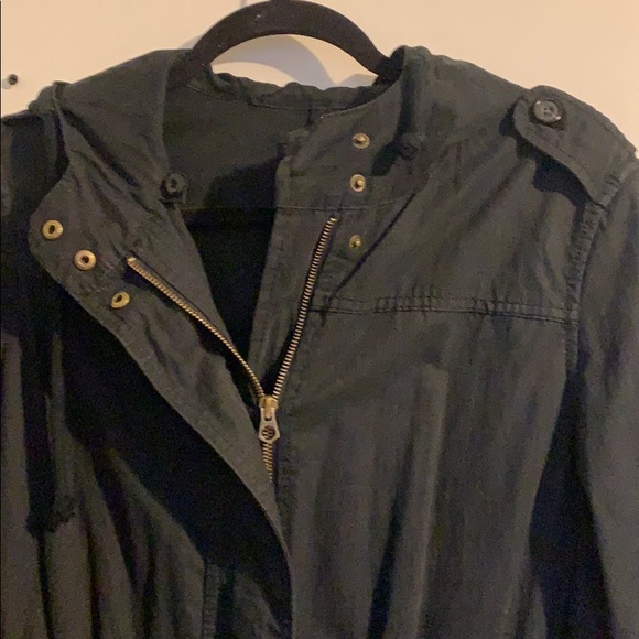 Size M Old Navy Black Coat Shell - Picture 4 of 7